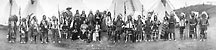 "The Centennial Band", Nez-Perce and Yakima Indians, Astoria, Ore., Aug. 1911.