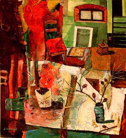 Still Life with a  coffee-mill/   " "- 
---------
 (  ,      )