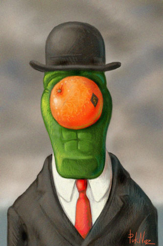 Hommage a Magritte
---------
 (  ,      )
